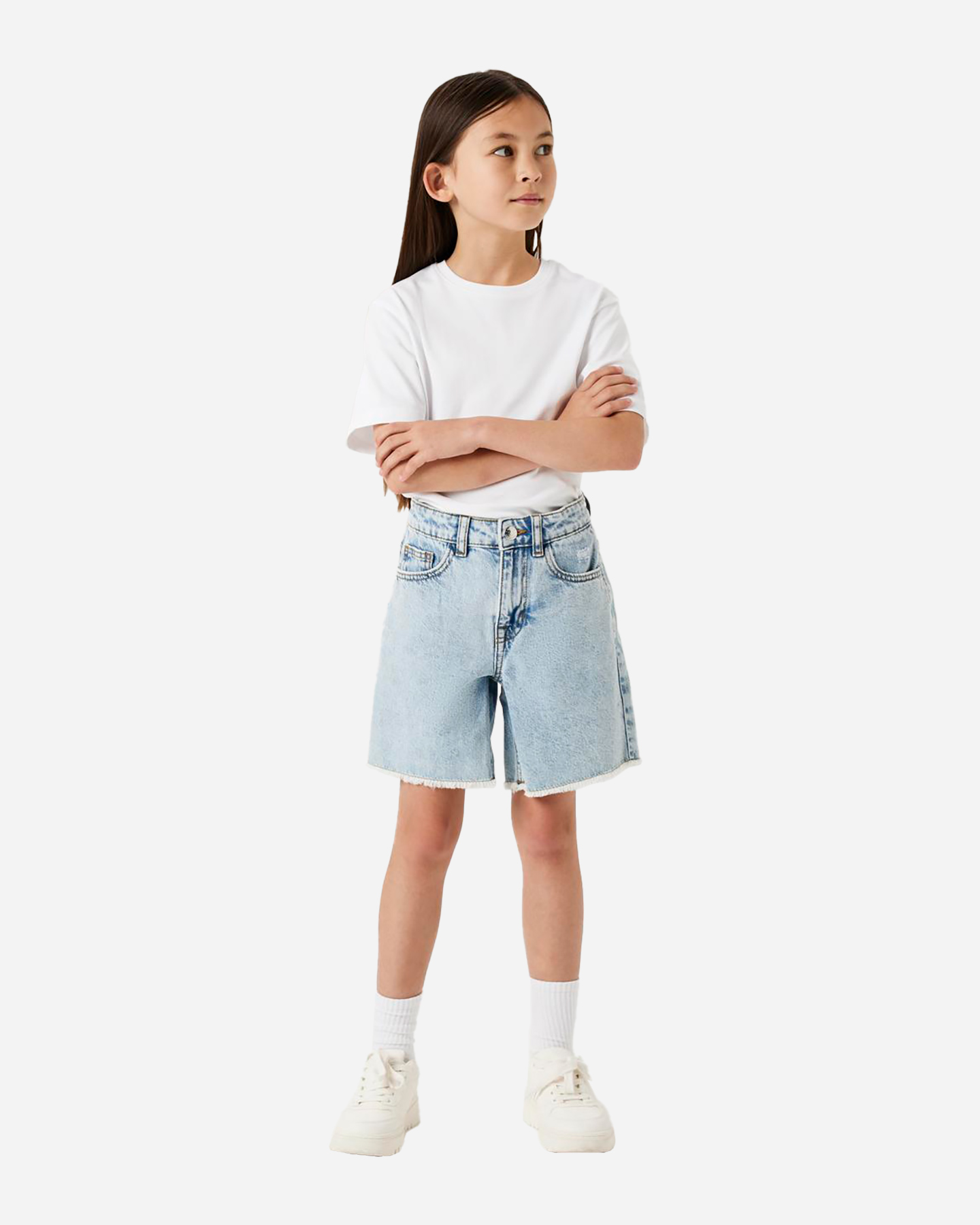 Bermuda NAME IT WIDE LEG JR - Blu - 3 | Cisalfa Sport